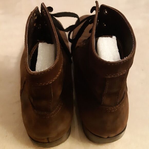 Cafeína Portugese Brown Lace Up Boots - Picture 9 of 13